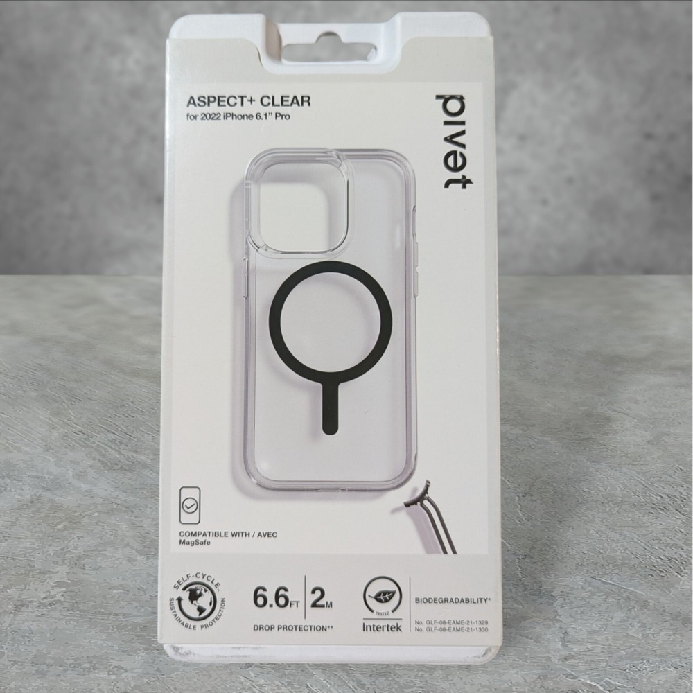 Pivet Aspect+ Lanyard MagSafe Case For Apple iPhone 2022 6.1/14 Pro See Descr T1